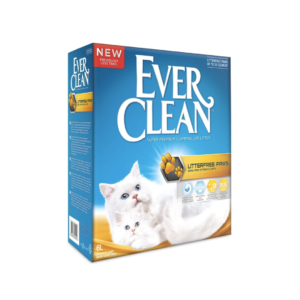 Ever Clean Literrfree Paws Posip z Večjimi Granulami za Mačje Stranišče