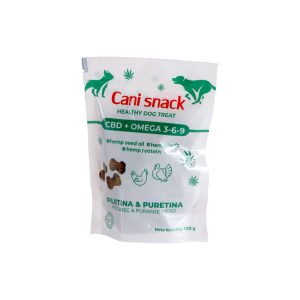 Canibis Cani Snack Priboljški za Pse s Konopljo, Piščanec & Puran 100g