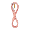 Povodec Woolly Wolf Rope Salmon Pink - Image 2