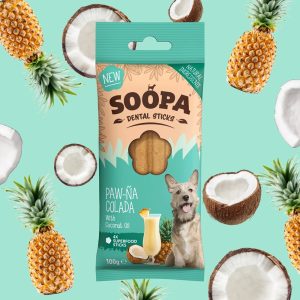 Soopa Žvečilke Paw-na Colada100g